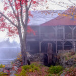 Morning at the Weston Mill Vermont - Foggy Charlie