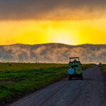 Sunrise Approaching Lake Magadi Ngorongoro Crater - Don Goldman