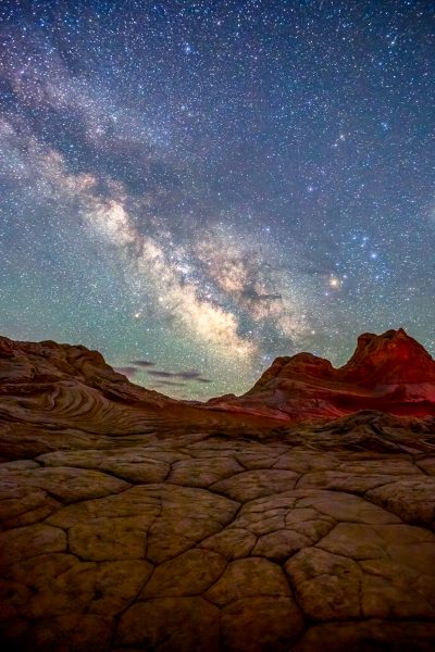 Milky Way over White Pocket Arizona - Charlie Willard