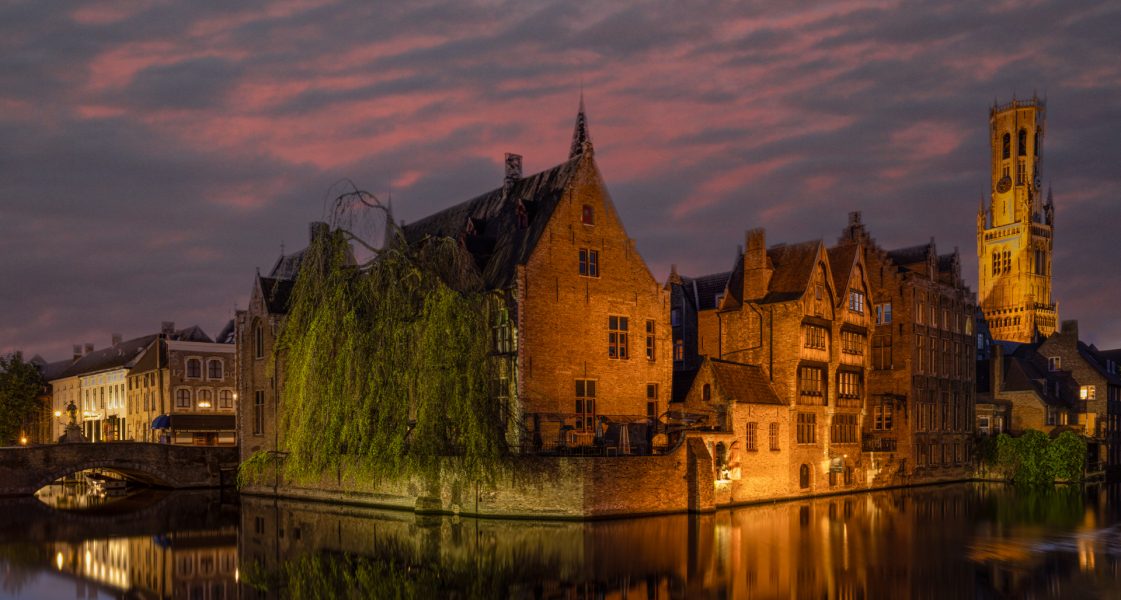 Twilight in Bruges Belgium - Charlie Willard