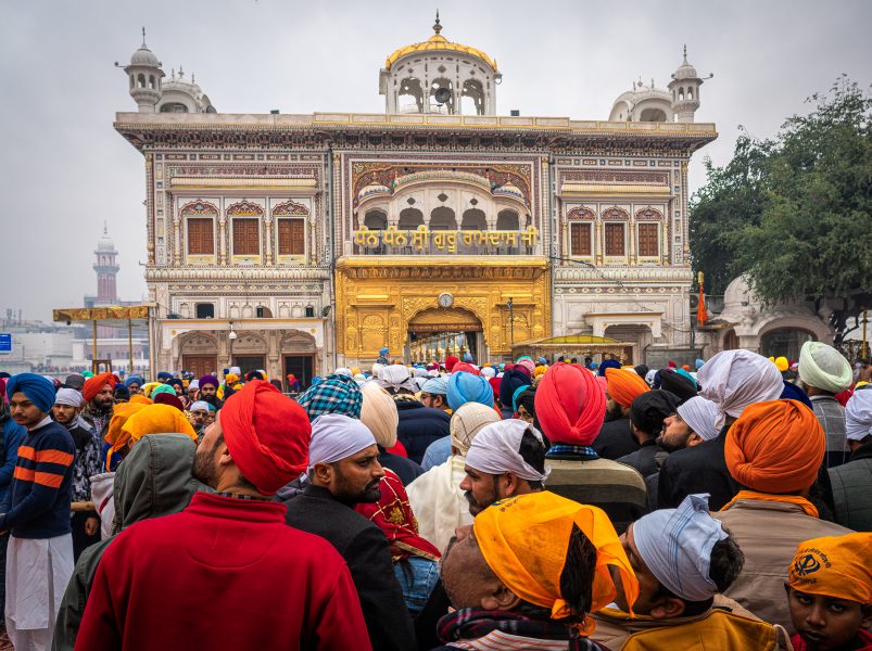 Entering the Golden Temple Amritsar India - Don Goldman