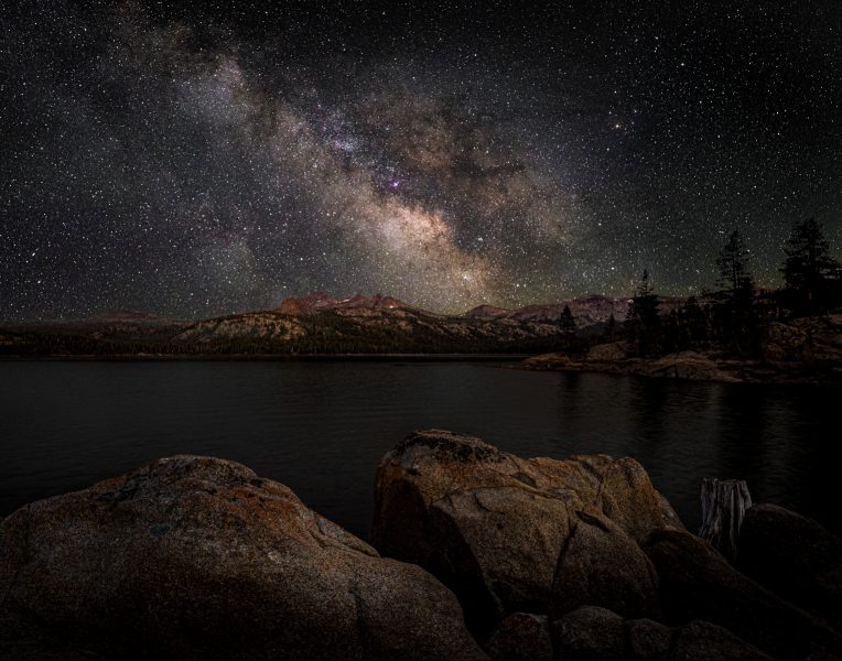 Milky Way Over Caples Lake - Jan Lightfoot