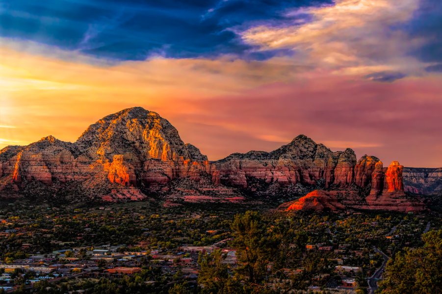 Sedona by Sunset - Lucille Vanommering