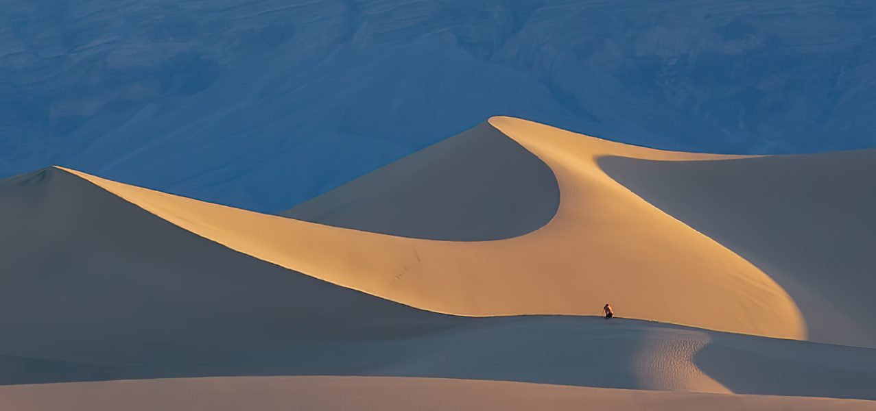 Early Morning Mesquite Dunes Death Valley - Kristian Leide-Lynch