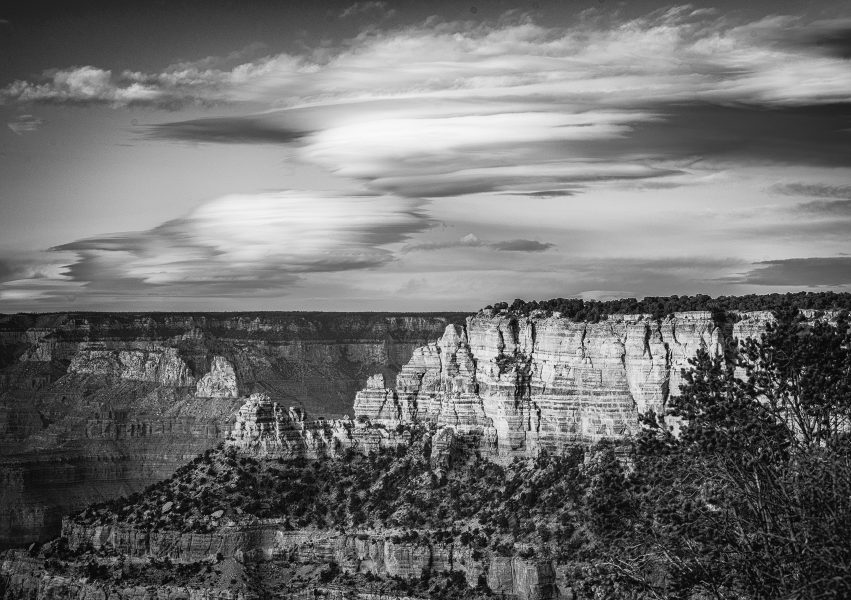 Lenticular Clouds over the Grand Canyon - Pat Honeycutt
