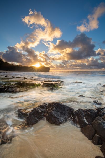Shipwreck Beach at sunrise - Heather Cline