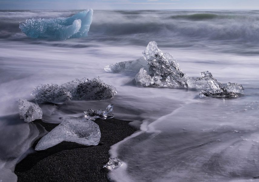 Icebergs at Fellsfjara Iceland - Pat Honeycutt (N4C Entry)
