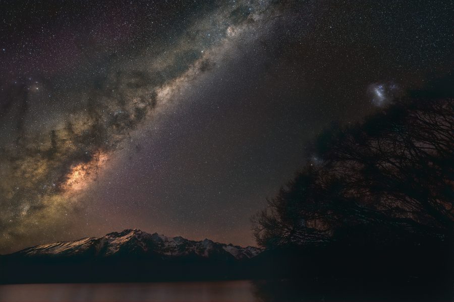 Southern Milky Way Magellanic Clouds New Zealand - Don Goldman