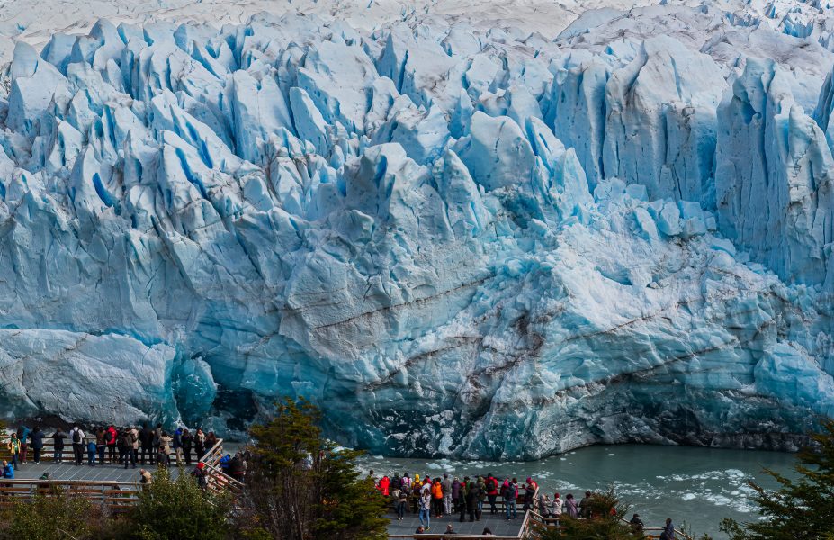 Viewpoint at the Perito Moreno Glacier Argentina - Pat Honeycutt