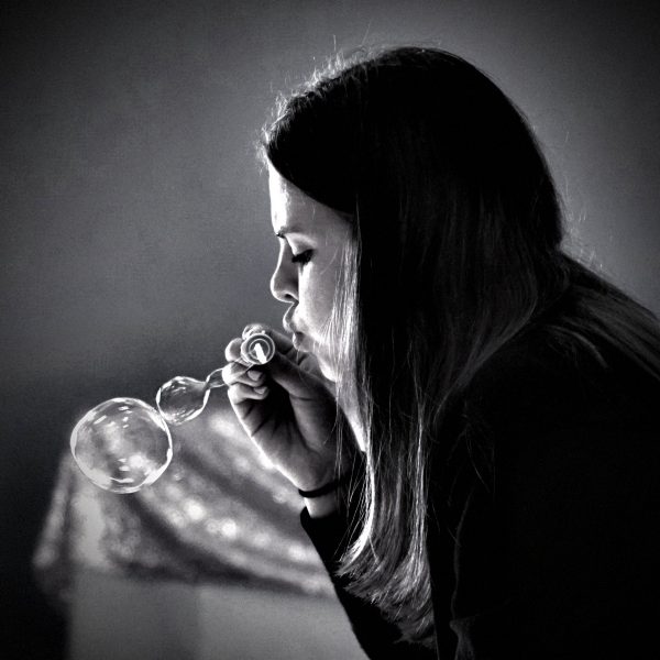 Blowing Bubbles - Jeanne Snyder