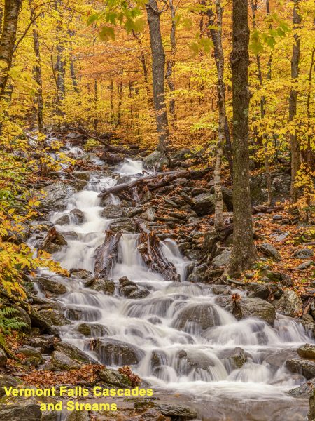 Vermont Falls Cascades and Streams 01 - Charlie Willard