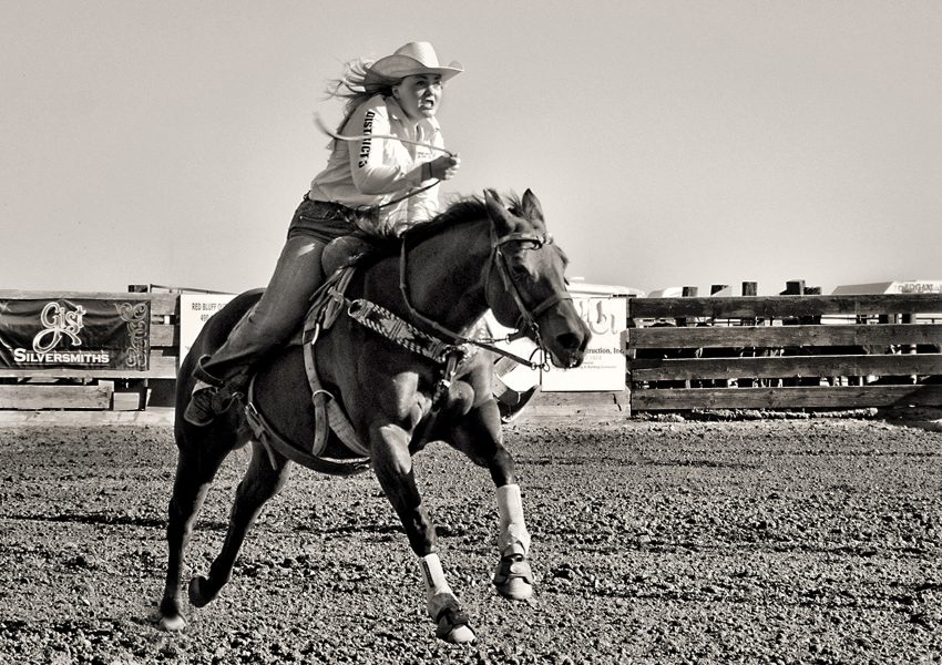 High School Rodeo Racer Lincoln CA - Donna Sturla
