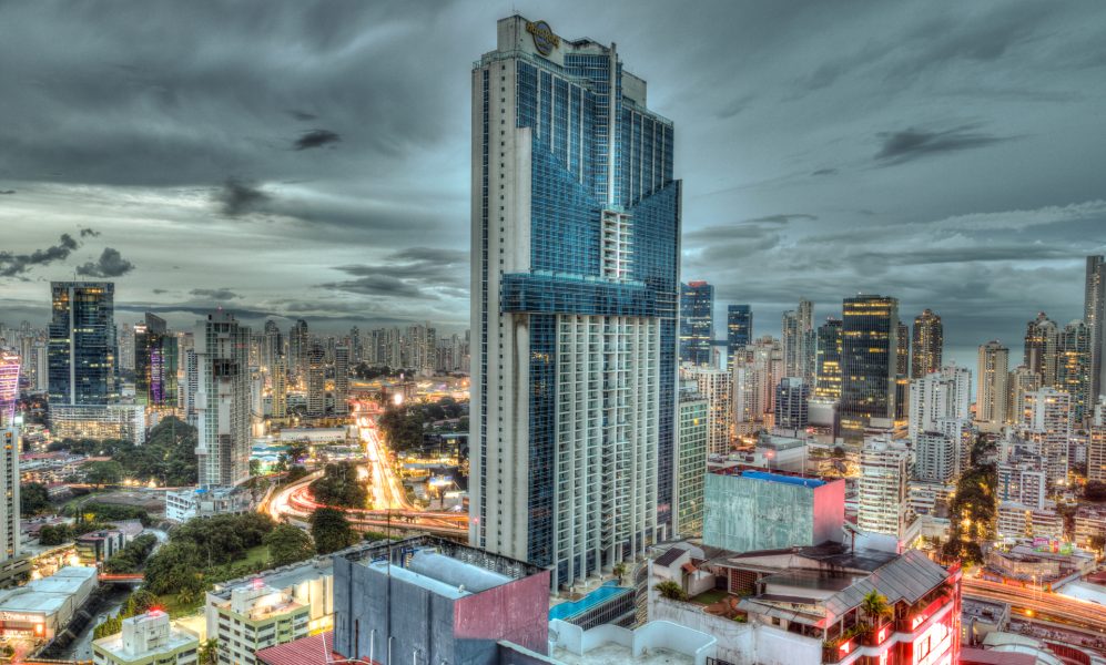 Hardrock Hotel and Panama City Skyline at Dusk - Doug Arnold (N4C Entry)