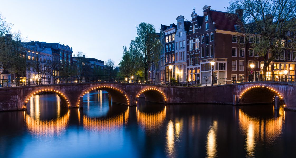 Amsterdam Canals at Dusk - Doug Arnold