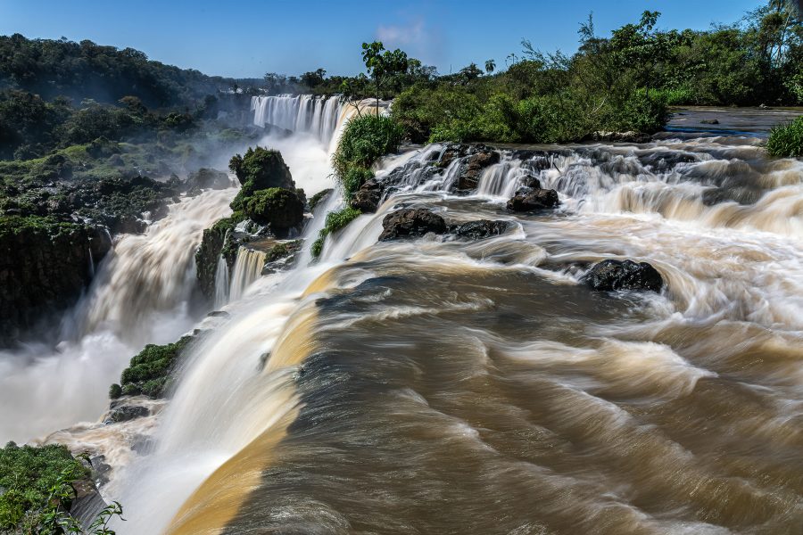 The Power of Iguazu Falls at the Edge - Don Goldman